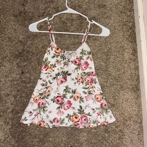 Floral tank top
